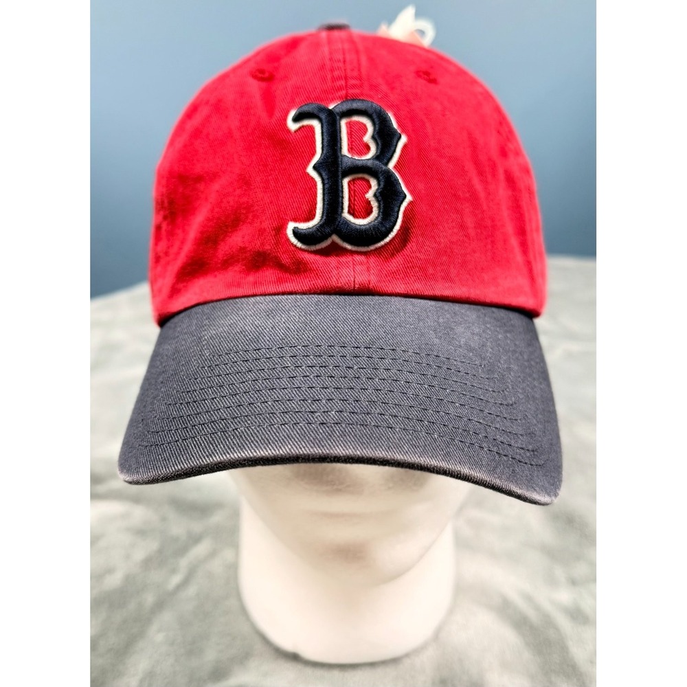 Vintage Boston Red Sox Mens Adjustable Hat Cap Red Navy Twins Enterprise NWT